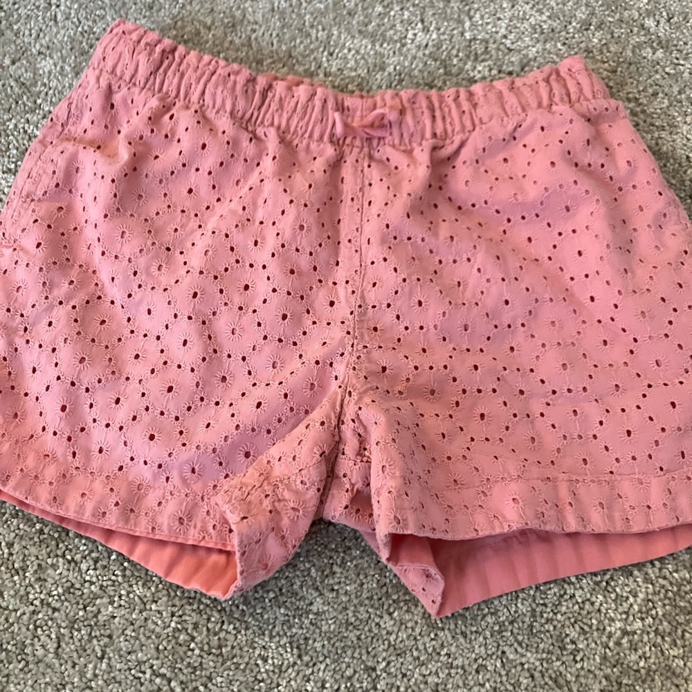 Cat & Jack Pink Flower Print Shorts
